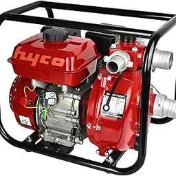 HYCO Water Pump Set 2INCH DUAL FAN, 7.5 HP, 3600 RPM, 4 Stroke Petrol Engine, Max Discharge 1200 litres/min, for Agriculture, Irrigation, Farming, Draining, High Rise Building-image-50