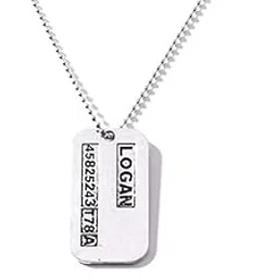 Male Cool XMen Wolverine Dog Tag Necklace Shiny Logan Dog Tags Pendant Locket with Chain For Boys and Men-image-22