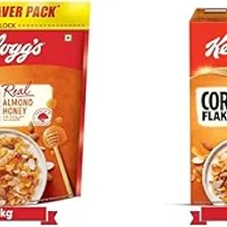 Kellogg's Combo, Kellogg's Corn Flakes Real Almond and Honey, 1 kg and Kellogg's Corn Flakes Real Almond and Honey, 650g-picture-29