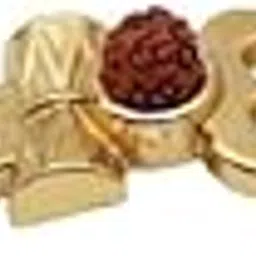 Dharmsaar Golden Plated Rudraksha Bracelet for Men, Damru Trishul Om Bracelet for Women, Original Rudraksha Om Trishul Lord Shiva Mahakal Cuff Gold Bracelet Kada-picture-40
