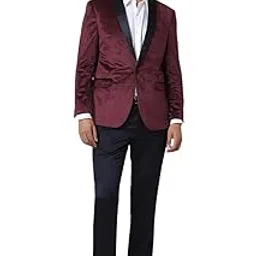 van heusen Men's Polyester Two Piece Suit-Dress Set-picture-38