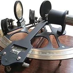 Working Nautical Sextant Antique Finish with Wooden Box | Marine Navigational Sextant 1 Year 8 inchc8 inch Antique Finish with Wooden Box Marine Navigational Sextant 1 Year-picture-22