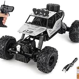 Zest 4 Toyz Remote Control Car for Kids Rock Crawler 4x4 Monster Truck RC Car Offroad High Speed Climbing RC Toy Vehicle Car for Boys & Girls - (Silver)-picture-15