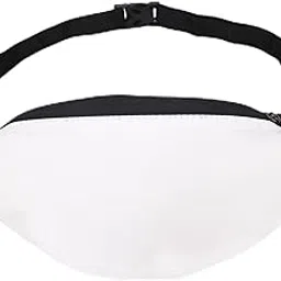 breda Unisex White Waist Bag – Waterproof Adjustable Belt Pouch for Travel, Gym, Running, Hiking & Daily Use | Stylish Sling Fanny Pack for Men & Women-picture-47