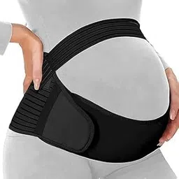 KAVSIYA Pregnancy Belt During Pregnancy | Maternity Belt for Lower Back Pain Relief & Posture Support | Pregnancy Support During Pregnancyt | Adjustable, Comfortable Design for Pregnent Women | (BLACK)-picture-54