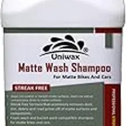 uniwax Matte Wash Bike and Car Shampoo 1 LTR | Foaming & Manual Shampoo for Matte Bikes and Cars-image-16