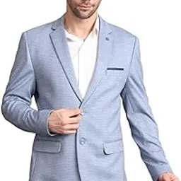 Men’s Tweed Blazer- Slim Fit Formal & Casual Winter Wear Coat for Office, Party & Wedding-image-10
