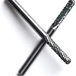 OSAKA ABRASIVE Cylindrical Ball End Tungsten Carbide Rotary Burrs (3 X 14 X 3 mm)-picture-17