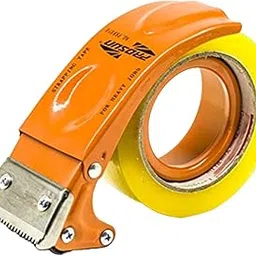 Dinojames Handy Tape Cutter for Packing Packages Industrial Heavy Duty Tape Dispenser for Couriers One Size fits up to 2 inches or 48mm Tapes image 1