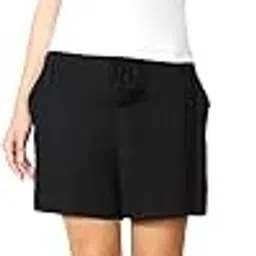 van heusen Women Smocked Waistband Lounge Shorts - 100% Viscose - Soft Handfeel, Functional Pocket-picture-17