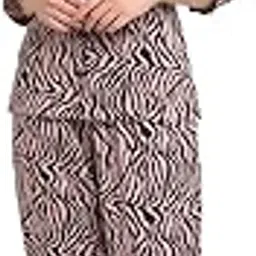 bc boston club Boston Club Polyester Nightsuit for Women/Pajama Set for Women/Night Suit (Small) (Small) (Large) (Medium)-picture-24