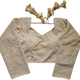 bong butiq Rajasthani Sequin Blouse, Full Sleeve, Alterable.-picture-19