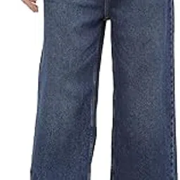 madame Low Rise Mid Blue Straight Jeans-picture-38