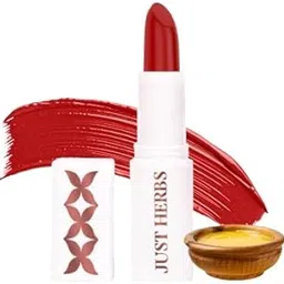 Just Herbs Ayurvedic Lipstick | Long-lasting | Weightless | Ayurvedic Formula | Travel-friendly - 4.2g-picture-39