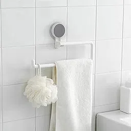 Self adhseive Towel Holder/Napkin Holder for Bathroom and Kitchen Color: White-picture-40