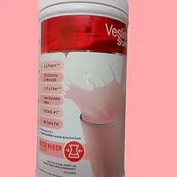 Veslim Shake Rose Kheer Flavored Meal Replacement Powder, 500g, with 9g Protein, 20 Vitamins and Minerals, Low Glycemic Index, No Trans Fat, for Weight Management-picture-22