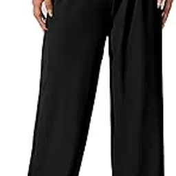 Women & Girls' Solid Oversized Wide Leg Baggy Korean Pants Trousers-image-1
