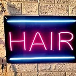 Wall Mitra Hair Neon Sign For Hair Salon Beauty Room Decor Barber Neon LED Signs for Wall Haircut Neon Lights Signs LED Neon Signs for Barber Shop Beauty Salon Studio Decor Business (12x18Inch)-image-18