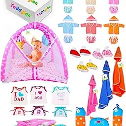 Toddylon 39 in 1 New Born Baby Gifts (Multicolour, 0-6 Months)-picture-53
