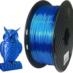 Sapphire Blue PLA Filament 1.75 mm, Filament for 3D Printer 1 kg, Silky, Glossy Metallic, PLA, CC3D, Metallic Blue, PLA Filament-picture-21