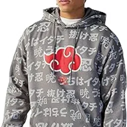 X Naruto Naruto Men's Fleece Oversized Fit Hoodies Heavy Duty® 1.0 | Hoodie for Men Winter Wear-image-54