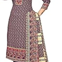 riwaayat trends Women's Unstitched Winter Wear Kashmiri Kani Digital Printed Heavy Woolen Pashmina Salwar Suit Dress Material with Printed Shawl Dupatta-picture-51