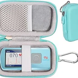 GETGEAR case for EKG/ECG Heart Rate Monitor Like SonoHealth, EMAY, OXPROVO, CONTEC, Facelake (Mint Green) Note: CASE ONLY-image-24