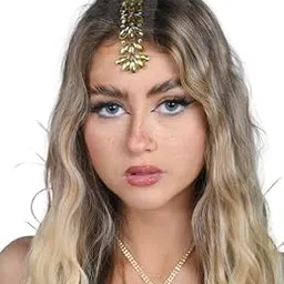 Color Style Gold Iridescent Hair,Face and Body Gems Rhinestone Face Decoration Jewelry Stickers For Women Girls, Mermaid's Tears Makeup Stickers Artist Temporary Eyes Decor Crystal Jewels.-image-26
