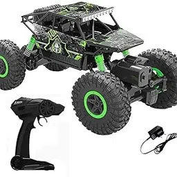 Bestnol Rock Through Bay Rock Crawler 1:18 Scale 4Wd Rally Car - The Mean Machine, Green-picture-25
