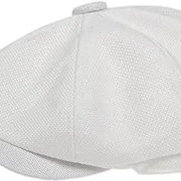 myaddiction Beret Hat British Spring Painter Cabbie for Adults Traveling Camping White-picture-37