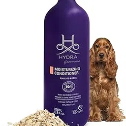 Hydra Groomers Moisturizing Conditioner 1 Litre. Easy to Rinse Formula Grape Seed Oil Oatmeal Extract Shine and Softness-picture-54