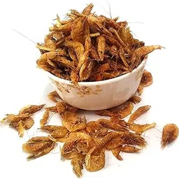 Shanvi Traders Natural Dried Medium Size Dry Shrimp Prawns|Fish Food and Human Consumption 100% Natural Dried Small Size Dry Shrimp Prawns| (1 KG)-image-5