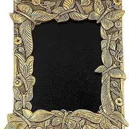 NM Aluminium Butterfly Table Top Photo Frame Gold plated,Best For gifitng,office desk,bedroom,living room,home decor-image-5