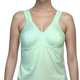 mt sales Women Super Combed Cotton Regular Fit Long Camisole, Under-Shirt, Stretchable Pack of 1 Multicolor-picture-50