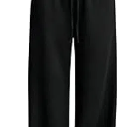 dockstreet Straight Wide fit Long Length Open Bottom Jogger for Women/Trending Multi Pocket Style, Relaxed Casual Pants for Women-picture-37