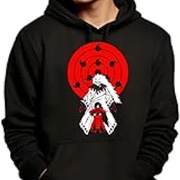 be crazy Men’s Graphic Printed Hoodie | Premium Cotton Fleece Pullover | Oversized Unisex Streetwear | Japanese Art Inspired Design | DTF Print Hoodie-picture-42
