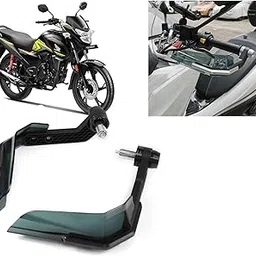 Auto Pearl Motorcycles Handguard Shield Hand Guard Protector Windshield Compatible with SP 125 (Pack of 2, Color : Black)-picture-21