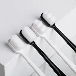 ARV® Ultra Soft toothbrush Gently Deep Cleaning With Micro-Nano Extra Soft Toothbrush with 10000 Bristles With Tongue Cleaner For Kids & Adult Pack of 4-picture-15