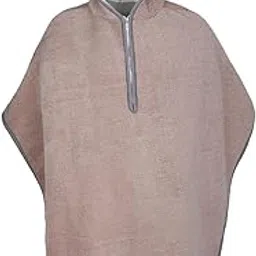 SHOPORA Wheelchair Cape Outdoor Indoor For Men Women Fleece Winter Poncho Lined Cape Coffee | Medical, Mobility & Disability | Mobility/Walking Equipment | Other Mobility Equipment-image-2