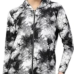 uzarus Women's Standard Length Polyester Hooded Sports Gym Training Jacket-picture-37