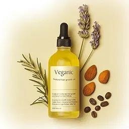 Fezora Veganic Natural Hair Growth Oil, Veganic Natural Hair Growth Organic Rosemary Oil for Dry Damaged Hair and Growth Thin Hair - 60ml-picture-46