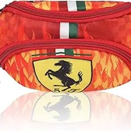 Echo Boomers Red Ferrari Print Waist Bag – Multi-Purpose Belt Bag, Hip Bag, Crossbody Travel Pouch for Men, Women, Kids – Stylish, Lightweight, and Durable Waist Pack for Travel, Sports, Hiking-image-20