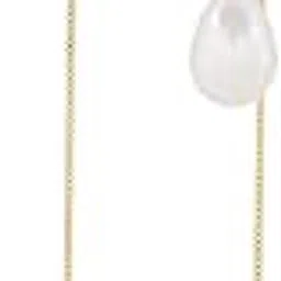 el regalo 1 Pair Long Needle- Threader Earrings- Trendy, Contemporary, Fashionable Sui Dhaaga Earrings with Pearl-Shell, Butterfly, Pearl Drops, Heart, Mermaid Charms-picture-51