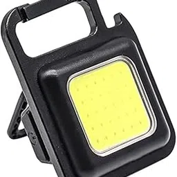Wefly Small Mini COB Pocket Magnetic Flashlights Powerful 500 High Lumens Bright Rechargeable Keychain Magnetic Work Light Flashlight image 1