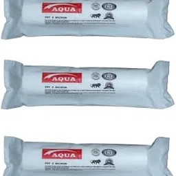 Water Filter Candle, Filter Candle PP Spun Cartridge Pre Filter Outer Filter Candle 5 Micron Pre Filter 10 inch PP Spun Filter for All Type RO Water purifier (Pack of 3)-image-91
