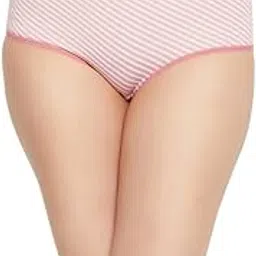 clovia Women's Cotton Regular Striped Hipster Panties-picture-13