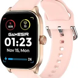 GameSir NeoLux 1.96” HD Display Smartwatch for Men & Women 2025 with 110+ Sports Modes, Heart Rate, Sleep Monitor, IP68 Waterproof, Answer/Make Calls for Android & iOS(Pink)-picture-65