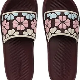 aqualite NEO-9381 Casual Slide Slipper for Women daily ware slip-ons Anti-Skid, Waterproof EVA Slide Flipflop-picture-46