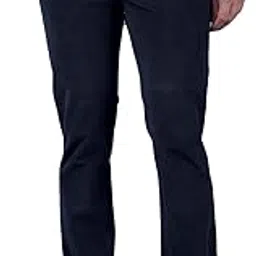 crimsoune club Men's Navy Blue Corduroy Trousers-picture-19