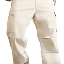 hubberholme Men Cotton Loose Fit Mid-Rise Trousers |7|-picture-10